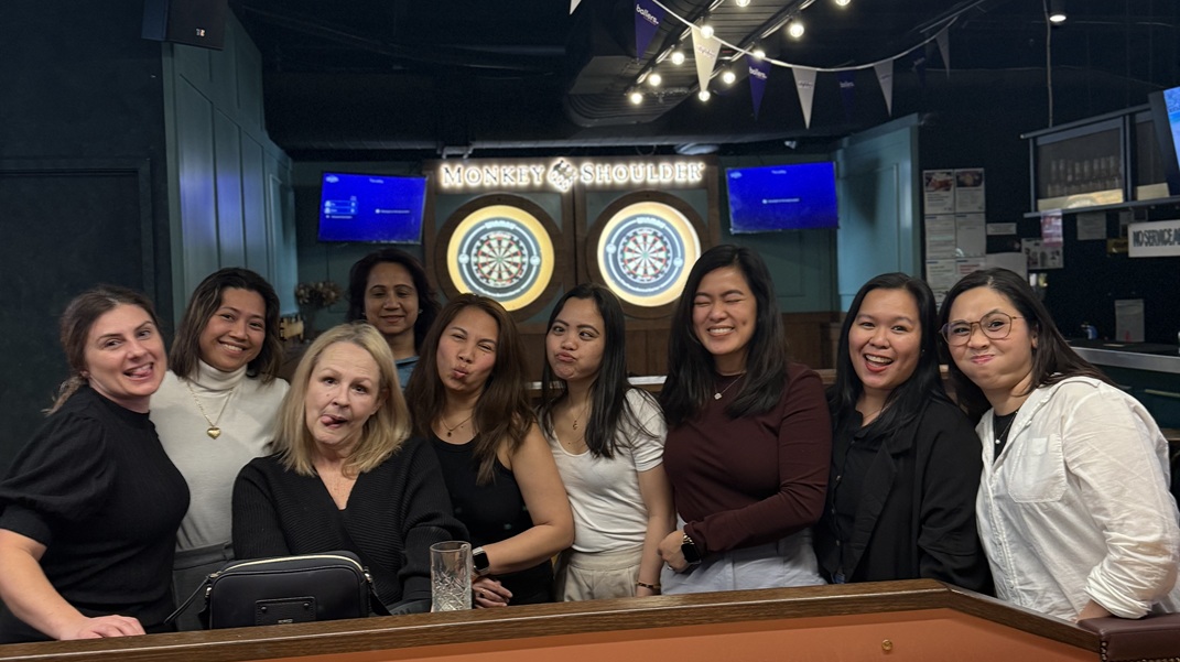 (L-R) Karlen, Anthony, Jem, Ivy, Bel, Shiela